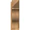 Ekena Millwork Funston Rough Sawn Arts and Crafts Outlooker, Western Red Cedar, 8"W x 22"D x 26"H OUT08X22X26FST03RWR - alternate 2